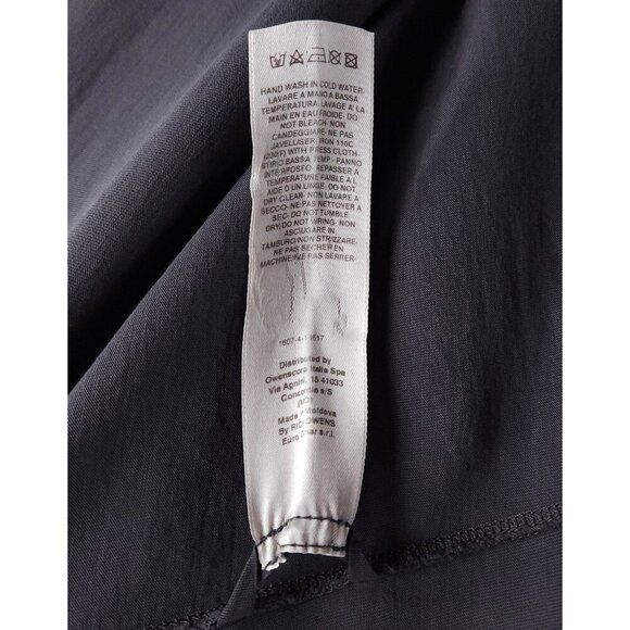 Rick Owens DRKSHDW Graphic Trauma Slogan Print T-Shirt Size S Mens D/U 19 $335 - Picture 10 of 14